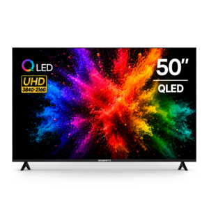 와우피프티 4K UHD QLED 스마트TV, 50UHD-QS, 고객직접설치, 스탠드형, 125cm(50인치)