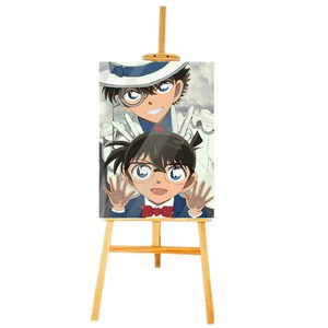 Haengbuk DIY 보석 십자수 코난 보석 십자수 액자형, 40cm*50cm, HBD-002코난, 1개, HBD-002