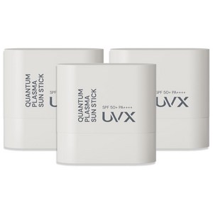 유브이엑스 퀀텀 플라즈마 선스틱 SPF50 PA++++, 10g, 3개