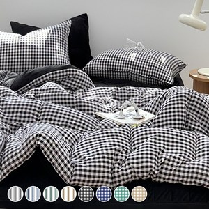 코니크 국내생산 따뜻한 차렵이불 세트 세미 + 극세사 겨울 이불세트 SS/Q