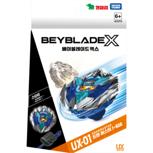 베이블레이드 UX-01 드랜 버스터 1-60A 배틀팽이, 단품, 1개