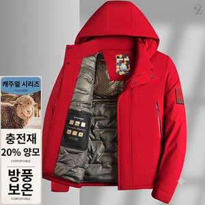 708090 남성용 캐주얼 두툼 기모 아웃도어 윈드브레이커