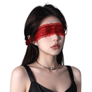 핑크바니 레이스 블라인드 아이마스크 섹시 파티 코스튬 소품
