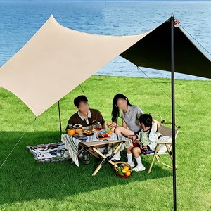 KAIROS OUTDOOR타프 캠핑 블랙 코팅 타프옥스퍼드원터치 3x3, 3X3-F