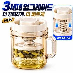 3세대 만능 야채탈수기 짤순이, 1개, 하양
