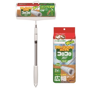 고로고로 테이프클리너 마루용 롱본체 4단조인트본체 리필, 1개