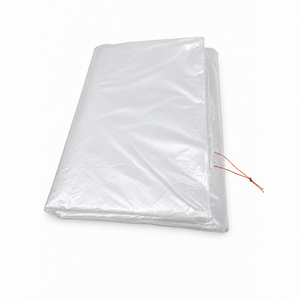 [고래표] 재활용 비닐봉투 분리수거 쓰레기봉투 평판 반투명, 50개, 100L