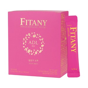 [FITANY] 피타니 글로우 브루 고함량 저분자 콜라겐 커피, 1개, 30회분