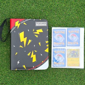 TCG 포켓몬카드 앨범 보관케이스 바인더 포토카드대용량 400장, 1개, 50매, 검정