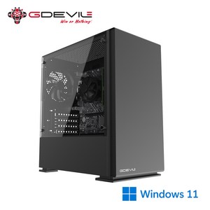 지데빌 GPC 게이밍 사무용 조립 컴퓨터 본체 PC 윈도우11설치, 지데빌 GPC-Office D01 [오피스], 500GB, 16GB, WIN11 Home