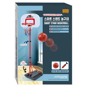 스탠드형 어린이 농구대 (높이조절가능), 1개
