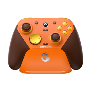 GameSir G7 Pro 3모드 Xbox 유선 / PC 모바일 무선 컨트롤러, 1개, 오렌지 Orange