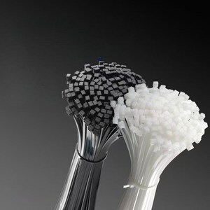 레오큐 표준규격 케이블 타이, 화이트, 100개