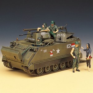 아카데미과학 1/35 M113A1 베트남전형 장갑차 프라모델 13266, 1개