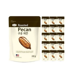리치팜너트 구운 피칸, 190g, 16개