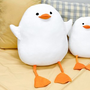 루시아이 파닥파닥 오리 모찌 인형, 50cm, 1개