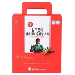 김오곤의 발효기력 홍삼정 스틱 15ml 100개