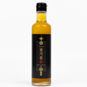 살짝볶은 저온업착 고소한 방앗간 참기름 장수친구, 1개, 300ml