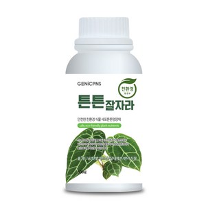 식물영양제 관엽식물 화초 세포조직강화 칼슘 마그네슘 광합성촉진성분 제닉피앤에스 친환경 고농축 화초영양제 튼튼잘자라, 1개, 500ml