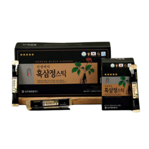 진생베리 흑삼정스틱 1350ml 홍삼진액 고려홍삼 (15mlx90포) [원산지:국내산], 90개, 15ml