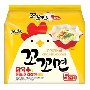 꼬꼬면 115g, 5개