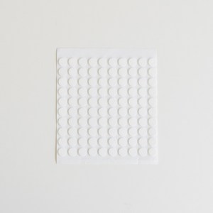 쫀쫀한 양면 원형 테이프 자국없는 겔 타입 10mm 500P, 2세트