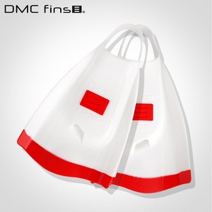 DMC 엘리트 팝 숏핀 오리발 ELITE POP 가방 증정, WHITE