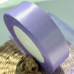 상일상회 선물 포장 리본 새틴 끈 25mm, 딥퍼플