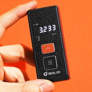 솔리드 레이저 거리측정기 디지털 줄자 S-M50, 1개