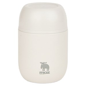 MOZ 스웨덴 포스코 316 스텐 푸드자 보온 도시락 보온 죽통 480ml, 라이트그레이, 1개