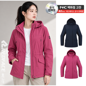 레드페이스 이월상품 초특가!!! 여성 후드 바람막이 자켓 봄 가을 방풍 점퍼 아웃도어 등산복 작업복 간절기 경량 후드 재킷 데일리 아우터_ NC고잔
