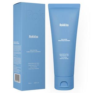 록키스 씨 워터 모공 폼클렌징, 120ml, 1개