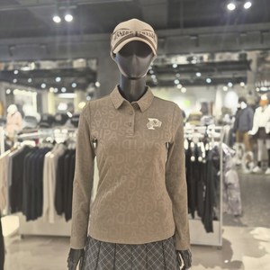 파사디골프 여성 간절기 로고 자카드 제에리 티셔츠P25FTY132M -YS -NC 유성점