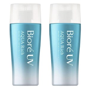 아쿠아 리치 워터리 젤 선블록, 2개, 70ml 골드박스 특가