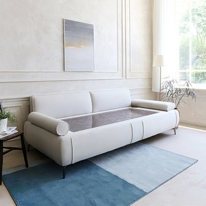 끌레오 미카 3인용 패브릭 인테리어 돌소파 돌쇼파 온열 온돌 소파베드 돌침대 CL513, 아이보리