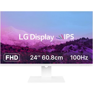 클라인즈 LG IPS사용 24인치 모니터 100Hz KXM2400FH75 화이트, 60cm, KXM2400FH75 화이트 무결점