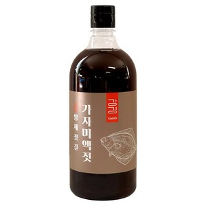 국산 가자미액젓 원액 골드라벨 국산액젓 100%, 1개, 1.2kg