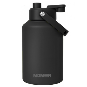 모멘 그랜드 대용량 캠핑물통 아이스팟 워터저그, 블랙, 1개, 3.8L