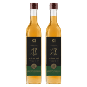김소형 원장 저당 여주 발효 식초 당류 0% 초산 5%, 2개, 420ml
