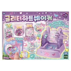위드림 글리터 하트 쉐이커:60 000, 상세 설명 참조, 토이트론, 혼합색상