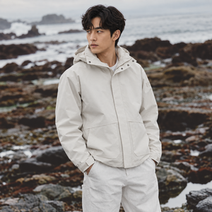 밀레 바람막이 가을 캠핑 자켓 남자바람막이