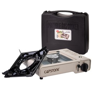 Capstone 캡스톤 휴대용 가스렌지 CS-2000, 샌드베이지, 1개