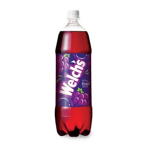 웰치스 소다 포도 탄산음료, 1.5L, 5개