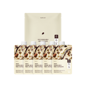 가꾸기 다이어트 단백질 쉐이크 (아몬드 초코바닐라맛) 1팩 5개입 식단 맛있는 식사대용 파우치 체조식, 1세트, 5회분