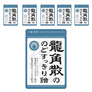 류카쿠산 일본 목캔디 용각산 목사탕, 6개, 88g 골드박스 특가