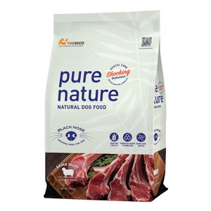 퓨어네이쳐 강아지 양 고구마 건식사료, 양+고구마, 1.2kg, 1개