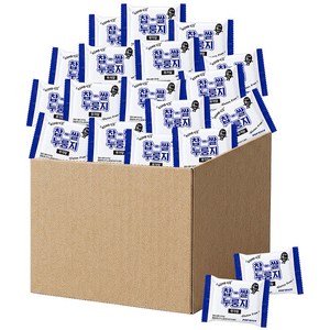 찹쌀 누룽지 과자 고소한 검은콩 무가당 간식, 30개, 25g