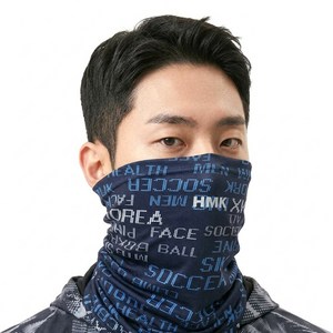 HMK 프리미엄 멀티 쿨 넥워머 마스크 자외선 차단 남여공용 스카프 12가지 색상, 1개, 04 다크네이비