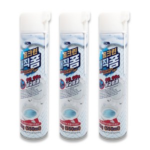 멀티 클리너 홈크린 매직폼 화장실 청소 욕실 세정제, 3개, 550ml