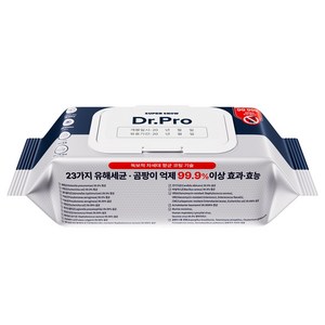 슈퍼스노우 닥터프로(Dr. Pro) 와입스 소독 살균 티슈 찌든때 화장실 곰팡이 억제 병원용 요양병원 관리 환경 감염, 1개